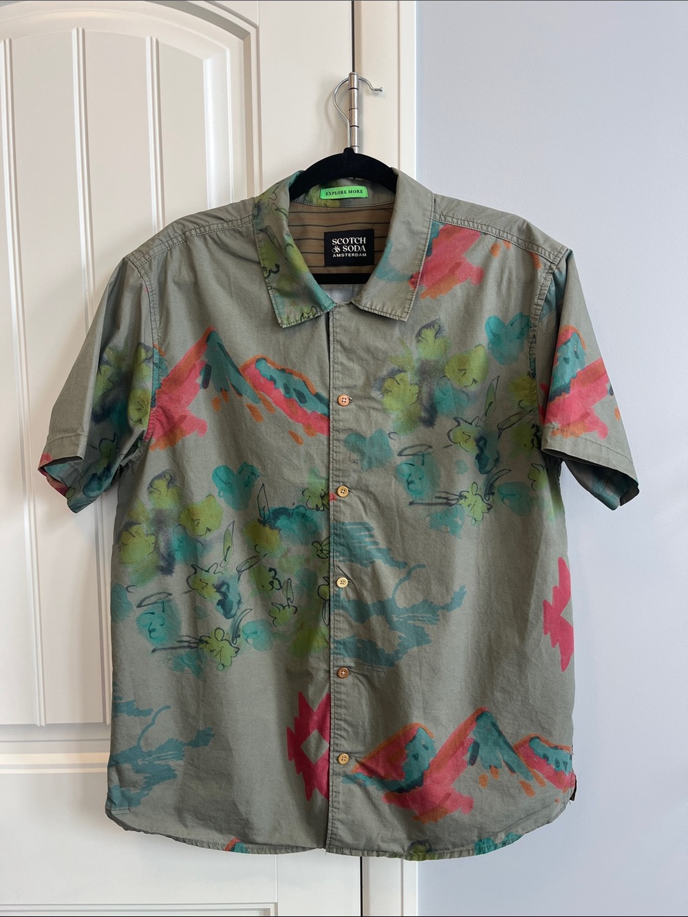 Scotch & Soda Button-Up Shirt L